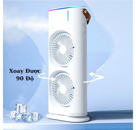Quạt Hơi Nước Phun Sương 2 Tầng 3 Bec