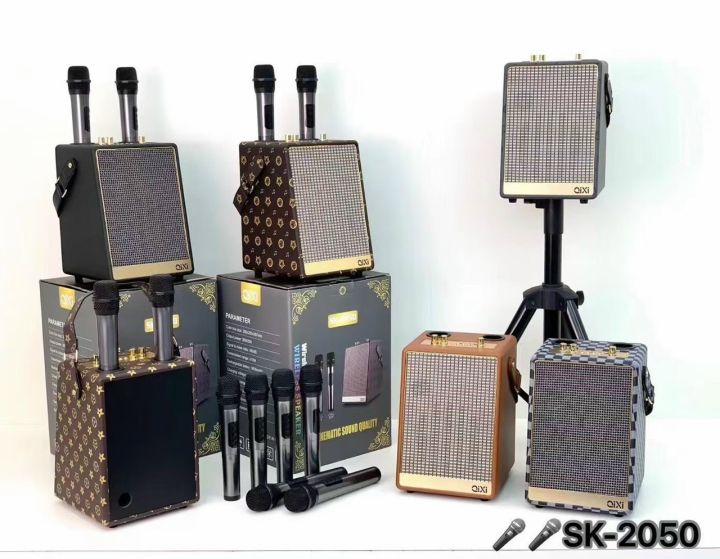 Loa Karaoke Bluetooth QIXI SK-2050 Kèm Micro