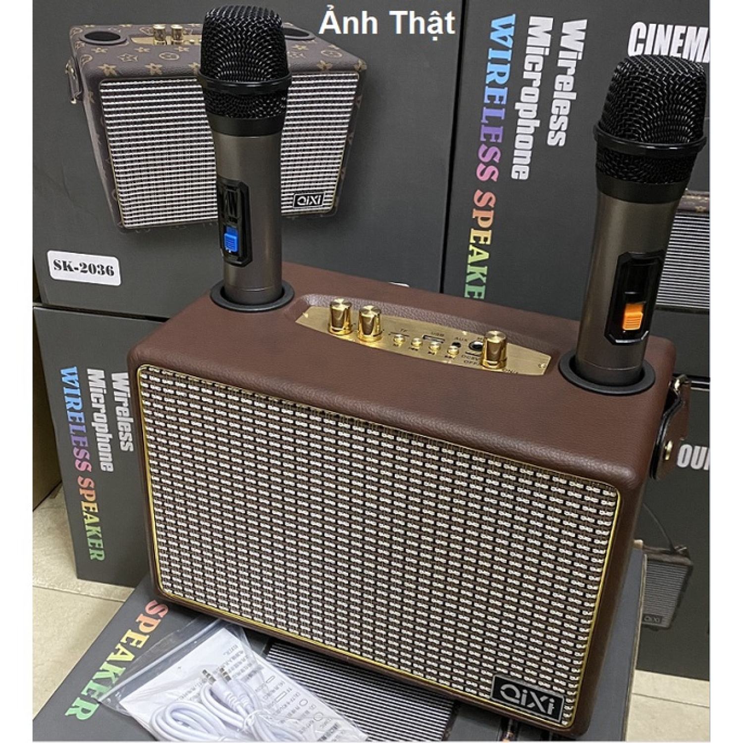 Loa Karaoke Bluetooth Qixi SK-2036 Xách Tay