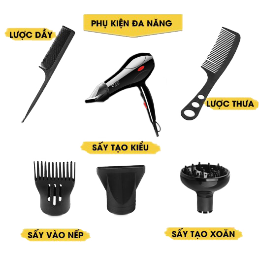 Máy sấy tóc Deliya DLY-8018