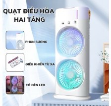 Quạt Hơi Nước Phun Sương 2 Tầng 3 Bec