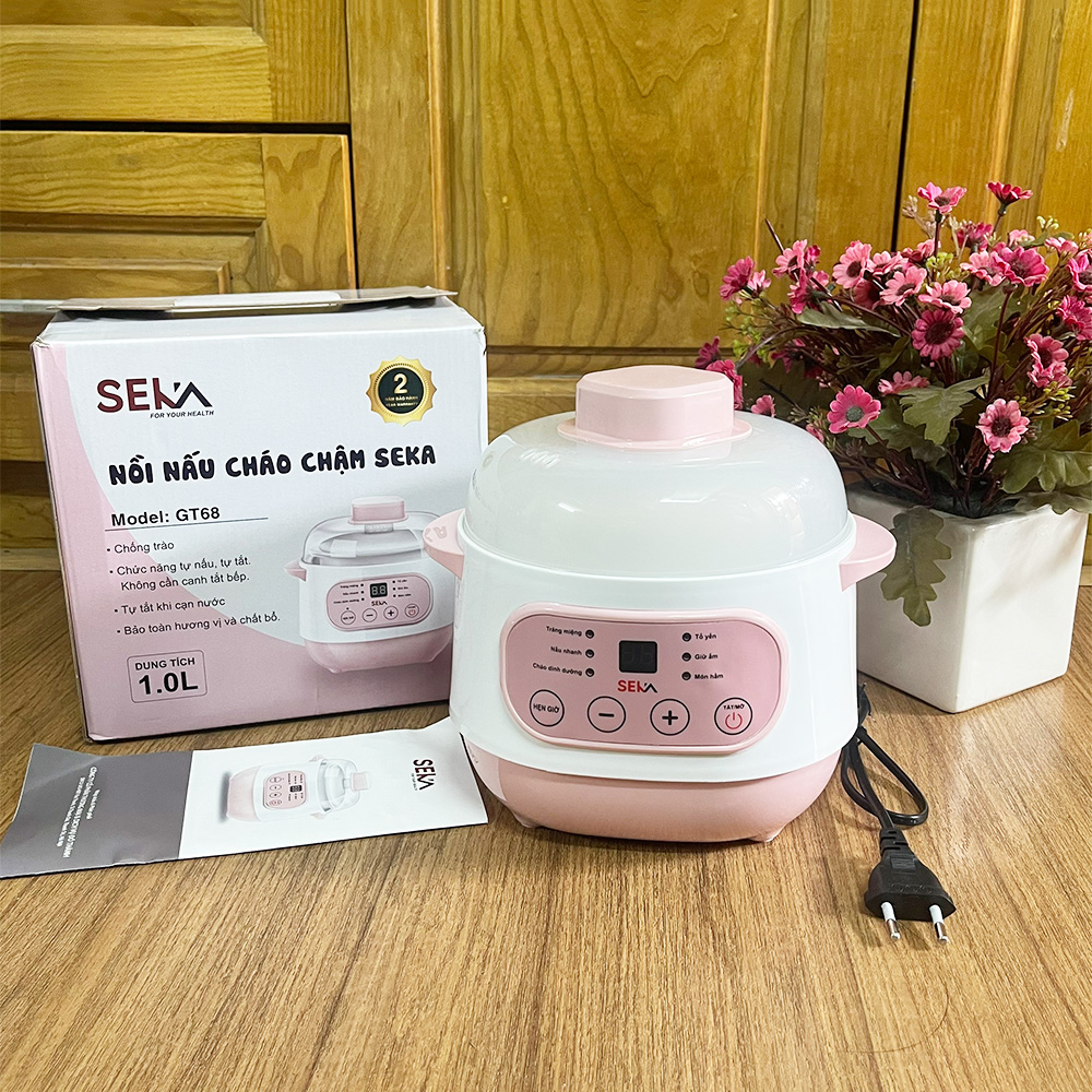 Nồi Nấu Cháo Chậm SEKA GT-68 ( 1 Lít )