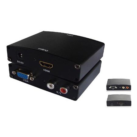 Box Chuyển HDMI Ra VGA + AV 003