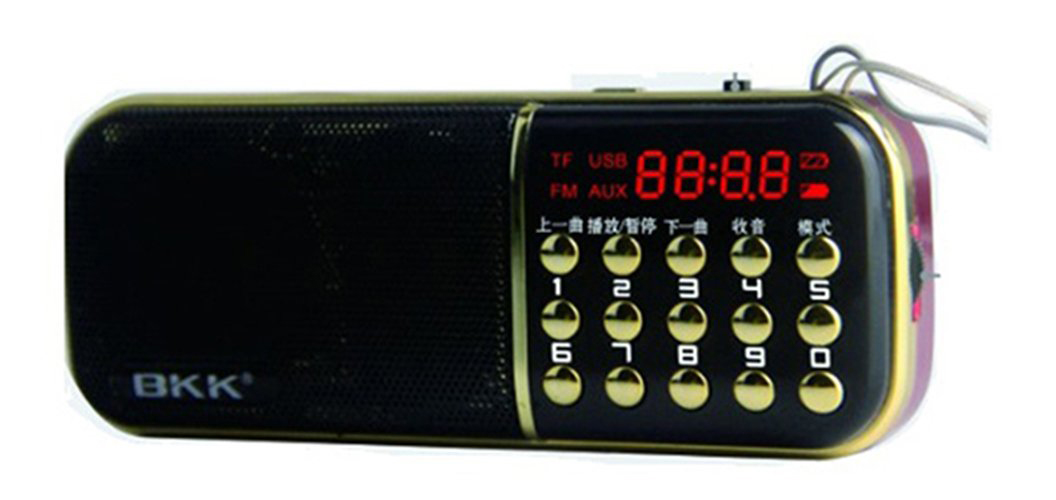 Loa Thẻ Nhớ BKK B-851 Kèm 2 Pin