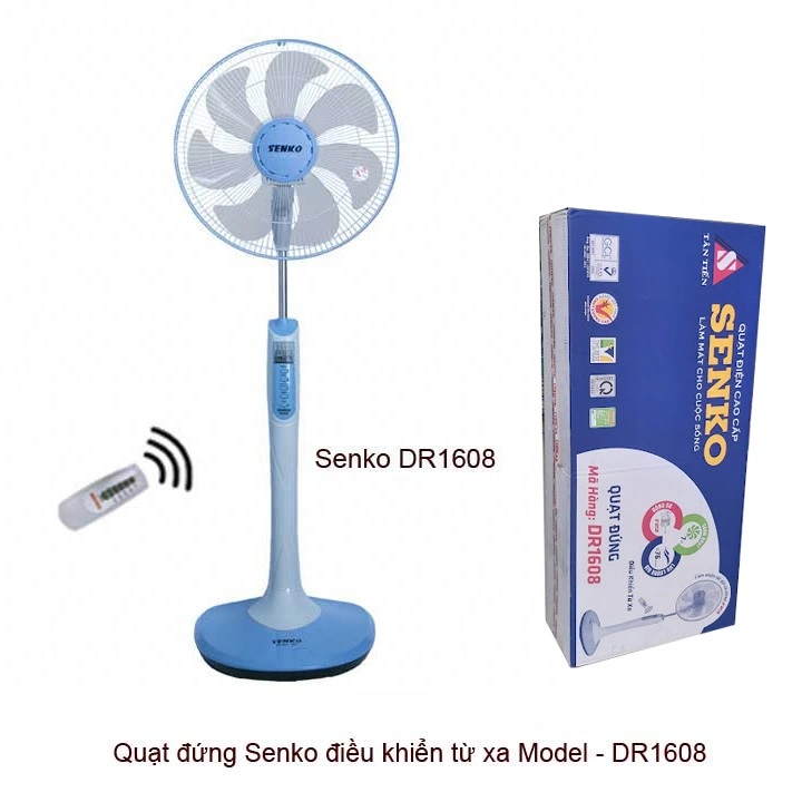 Quạt đứng Senko DR-1608 có remoste