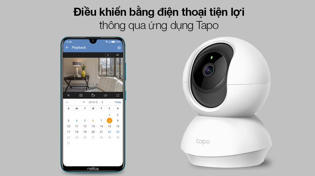 Camera wifi Tplink Tapo c210 ( 3.0mp ) chính hãng