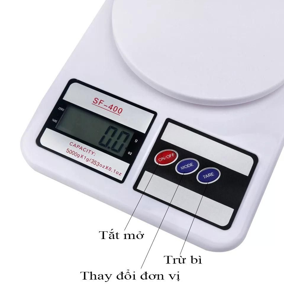 Cân Điện Tử Để Bàn Kitchen Max 7kg SF-400