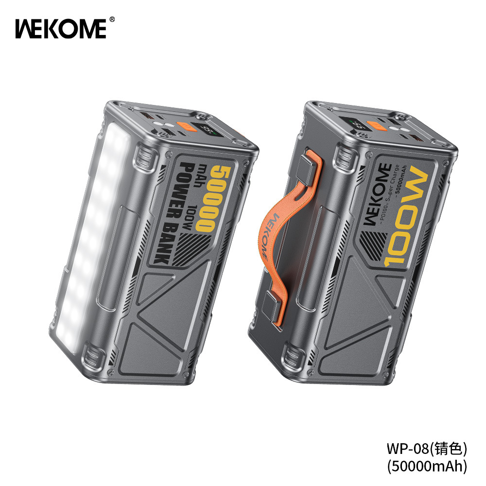 Pin Dự Phòng 50.000mah 100W WEKOME WP-08 CHÍNH HÃNG