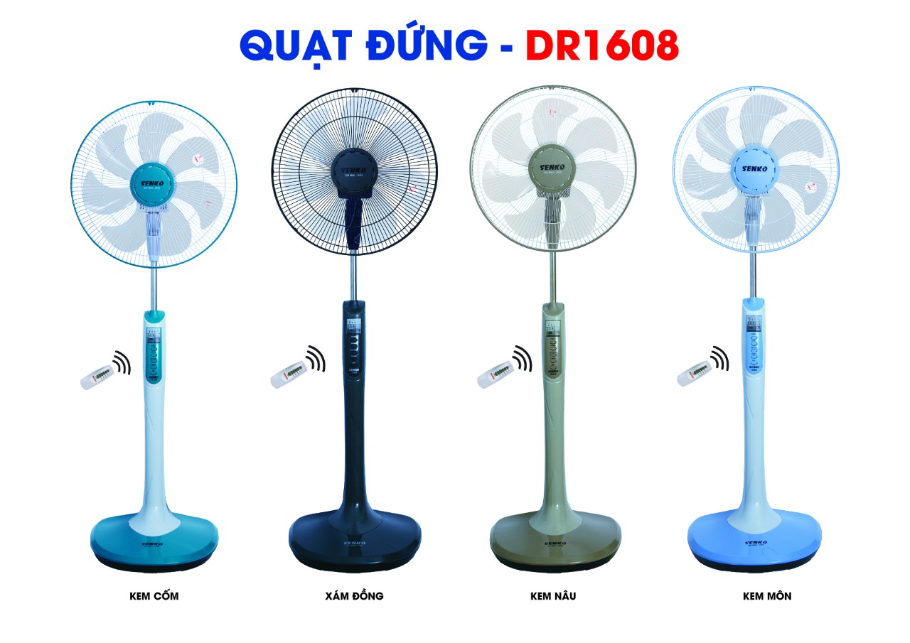 Quạt đứng Senko DR-1608 có remoste