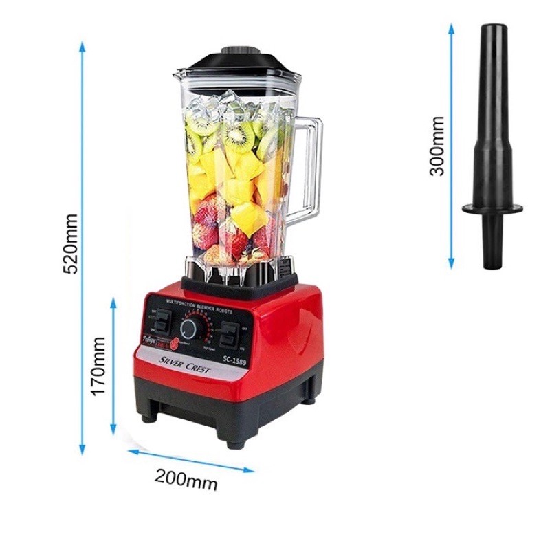 Máy Xay Sinh Tố SC-1589 Công Nghiệp 4500w