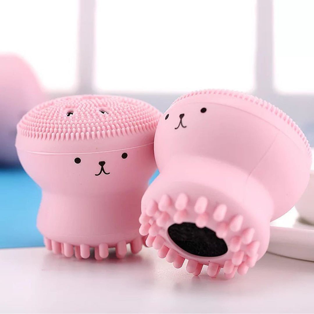 Cọ Massage Rửa Mặt Hình Bạch Tuộc