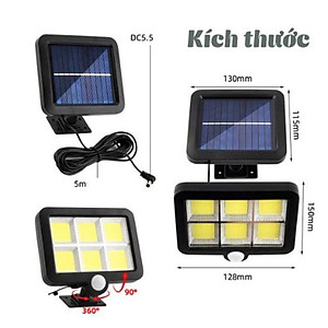 Đèn Năng Lượng ip8802 ( 6 LED ) Cảm ứng