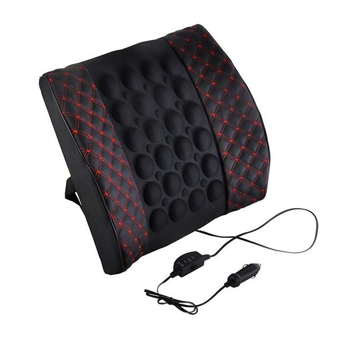 Gối Tựa Lưng Massage Ghế Xe Hơi Nguồn Điện 12v