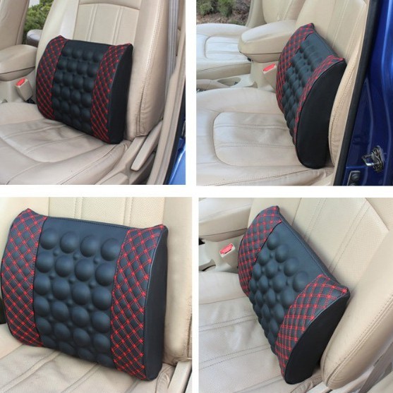 Gối Tựa Lưng Massage Ghế Xe Hơi Nguồn Điện 12v