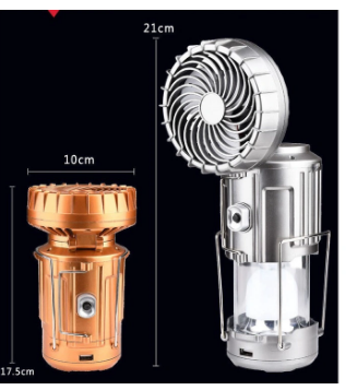 Đèn tích điện Năng Lượng GSH-9299 Có Quạt ( Đèn bão )