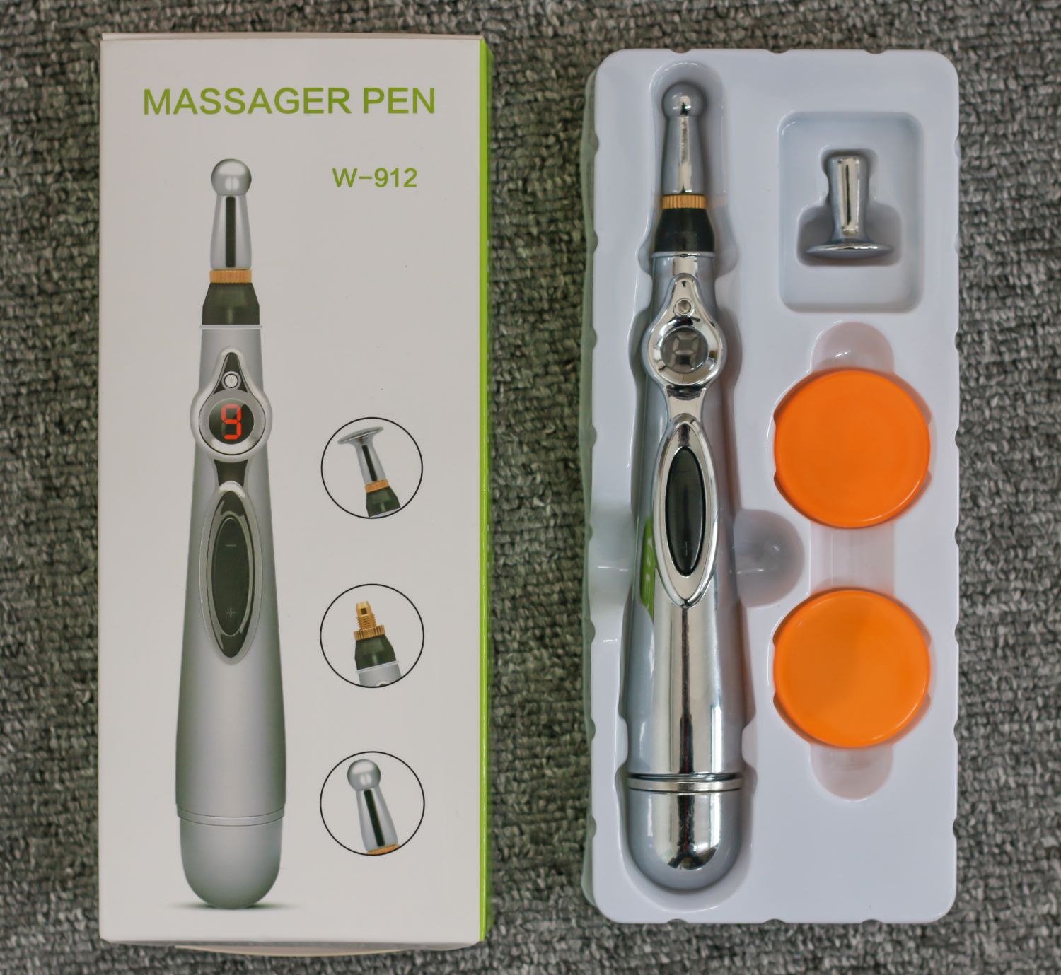 Bút Châm Cứu Massage Bấm Nguyệt W-912