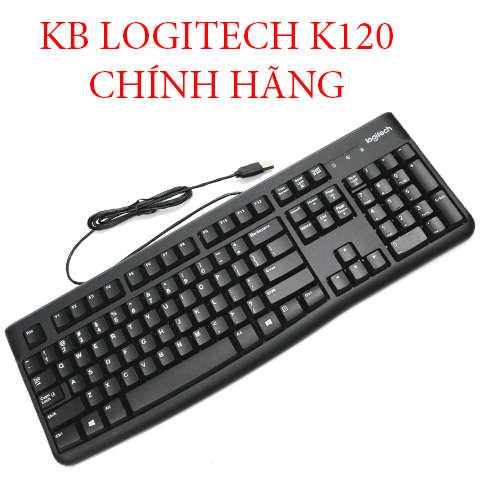 Keyboard Logitech K-120 USB Chính Hãng