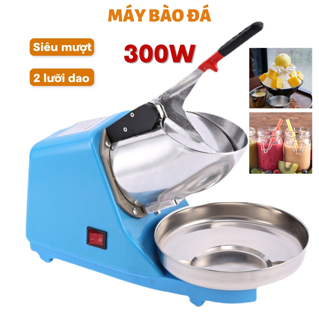Máy Bào Đá Tuyết SEKA 2 Lưỡi 2 Nắp