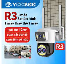 Camera wifi yoosee R3 QPT26-3 Mắt ( 6.0mp )