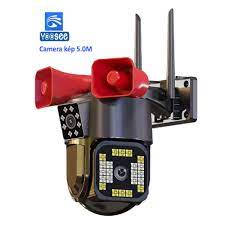 Camera Wifi Yoosee Q30D ( 5.0mp ) 2 Khung Hình, 2 Còi Hú