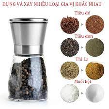 XAY TIÊU INOX CẦM TAY