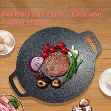 Chảo Gang Nướng Hàn Quốc 34cm
