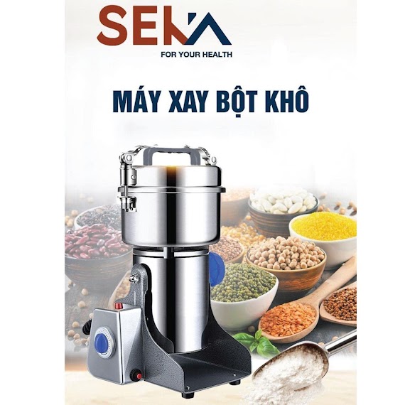 Máy Xay Bột Khô Đa Năng SEKA 800Y- Công Suất 3000w