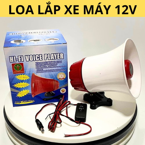 LOA PHÓNG THANH KẸP BÌNH 12V MS11-006