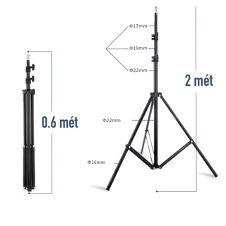 Đèn Livestream Size 33cm Kèm Chân Đế