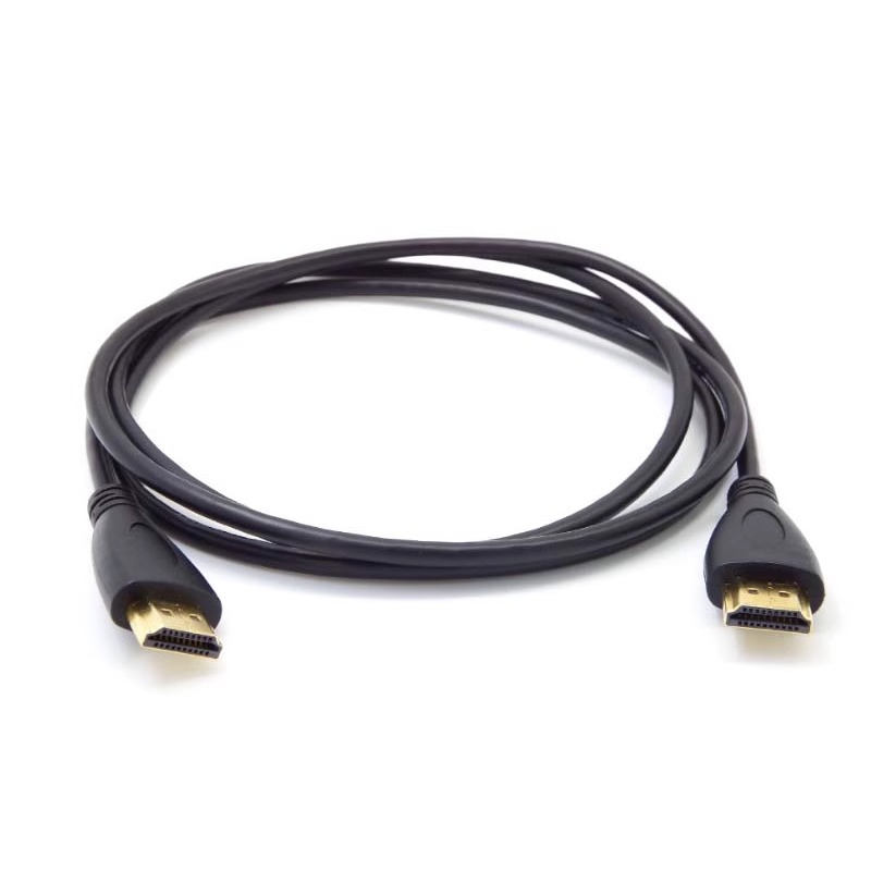 Cáp HDMI 1m --1.4 Full HD - dây nhựa tròn