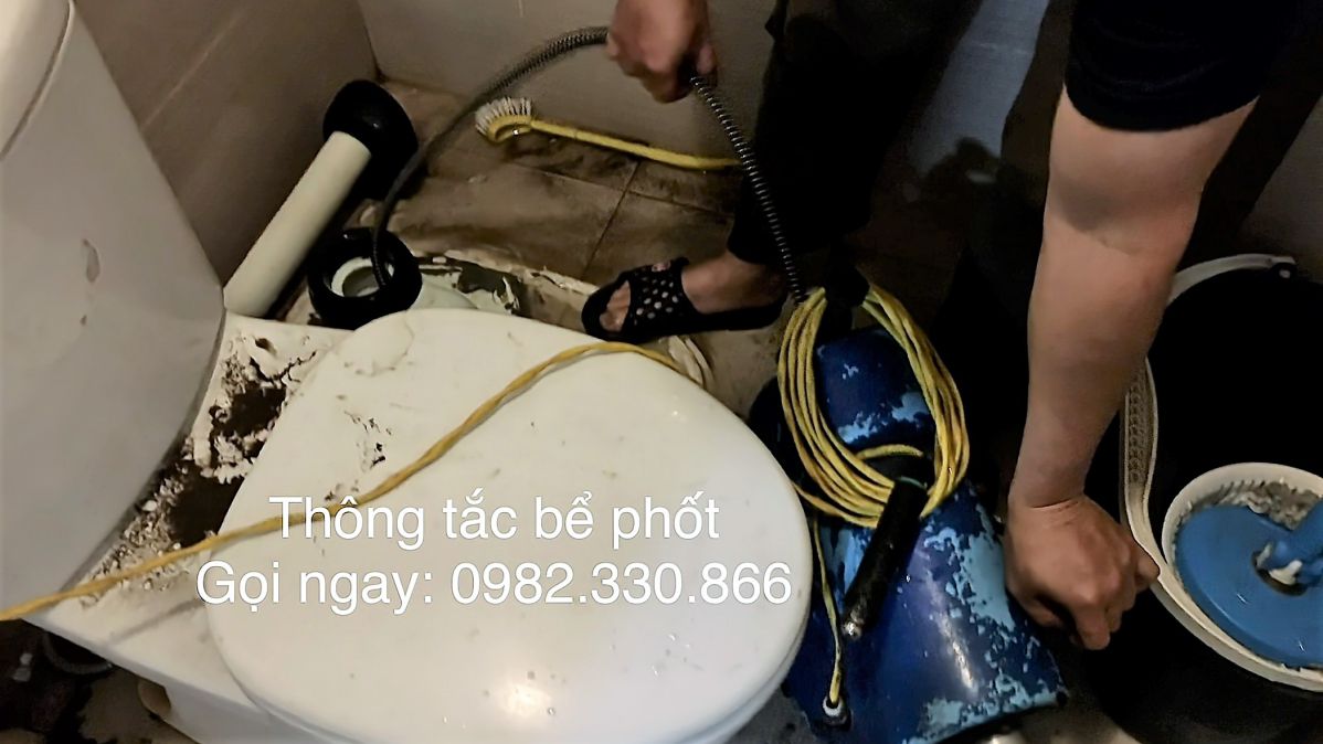 thông nghẹt bồn cầu uy tín