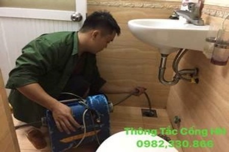 Thông tắc nhà vệ sinh quận hà đông