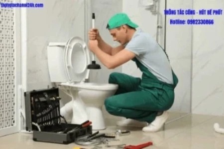 Thông tắc toa lét, toilet