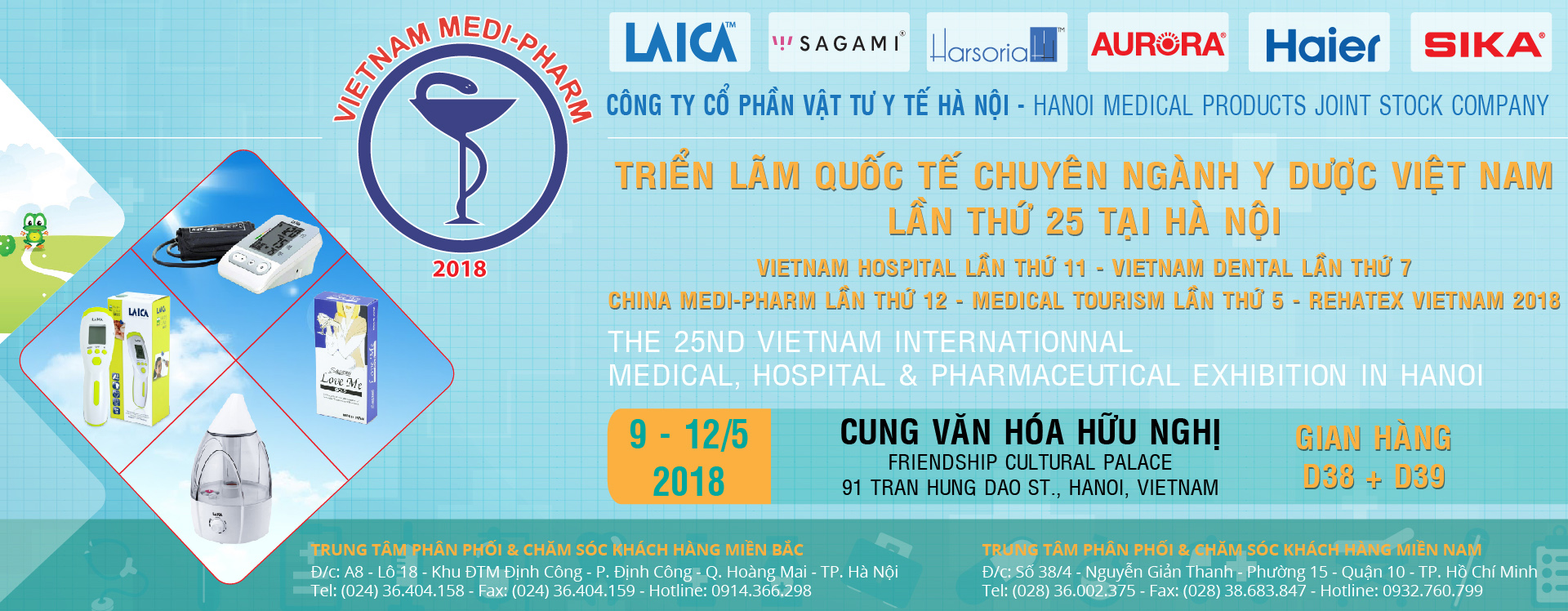 THƯ MỜI THAM GIA TRIỂN LÃM VIETNAM MEDI-PHARM 2018