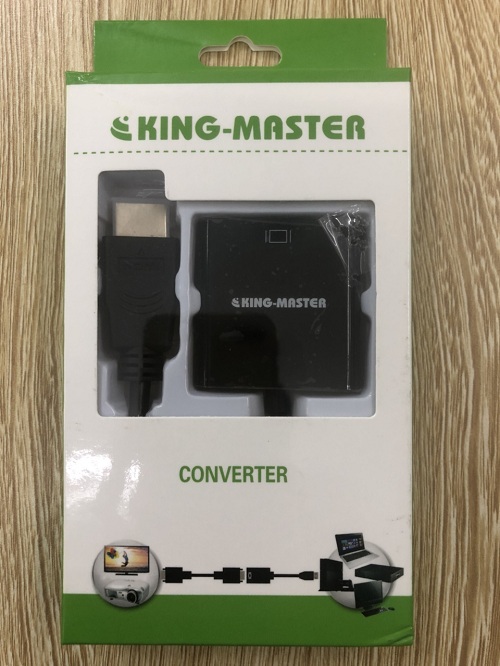 CÁP HDMI RA VGA KINGMASTER (KY-H 121B)