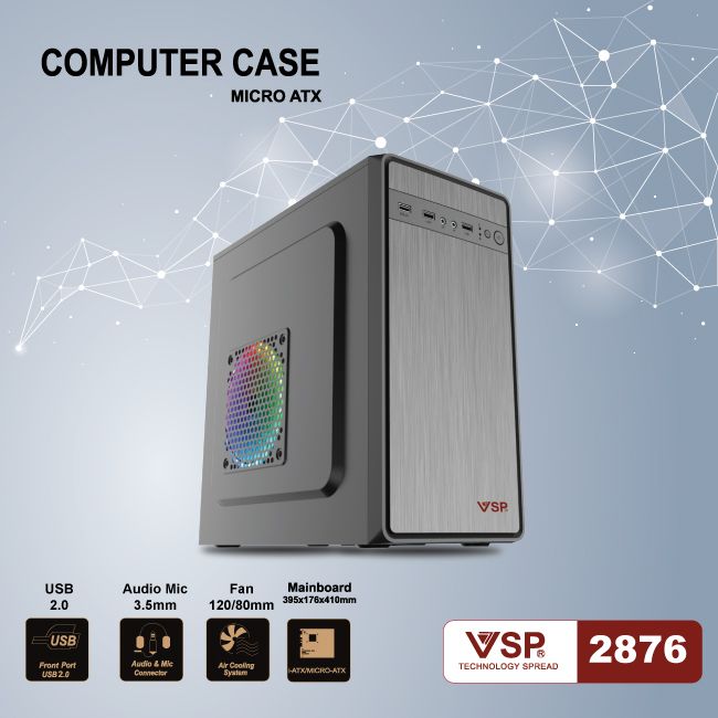 Vỏ Case máy tính VSP 2876