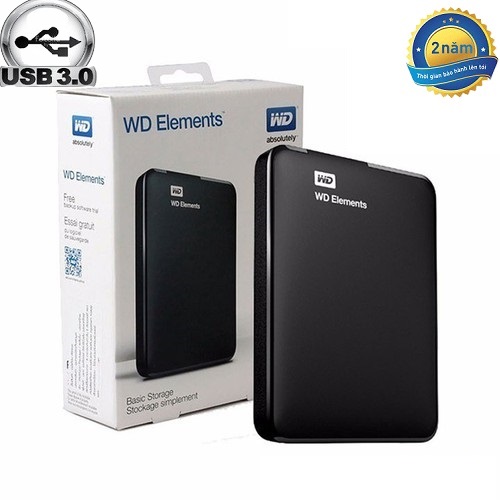 Ổ cứng di động W.D Elements 500GB