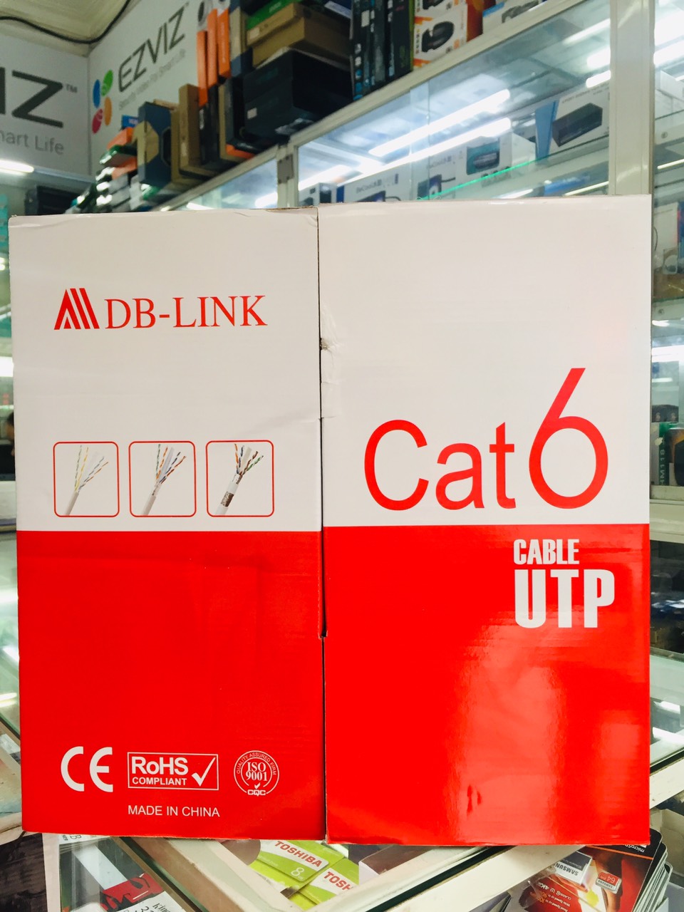 Dây Cáp Mạng ADB Link Cat6 UTP Màu Trắng 305M