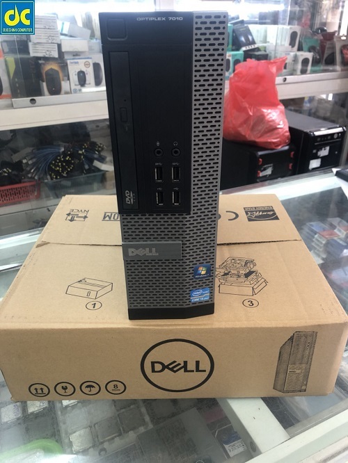 Máy tính đồng bộ Dell 7010 SFF( Intel® Core™ i5-3470 Processor  6M Cache, up to 3.60 GHz  ,Ram 4Gb, SSD 120GB)