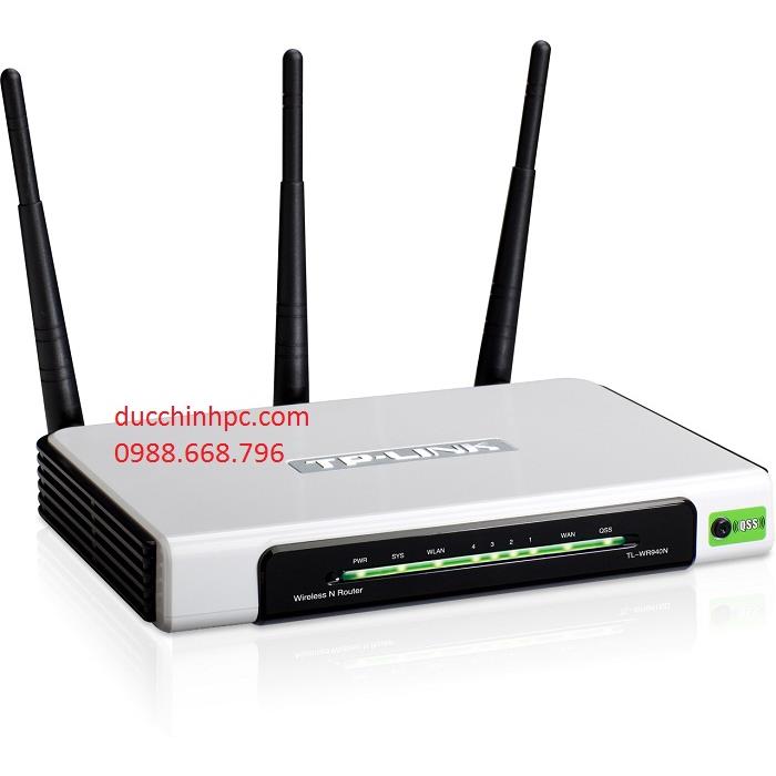 Router chuẩn N không dây tốc độ 450Mbps TL-WR940N