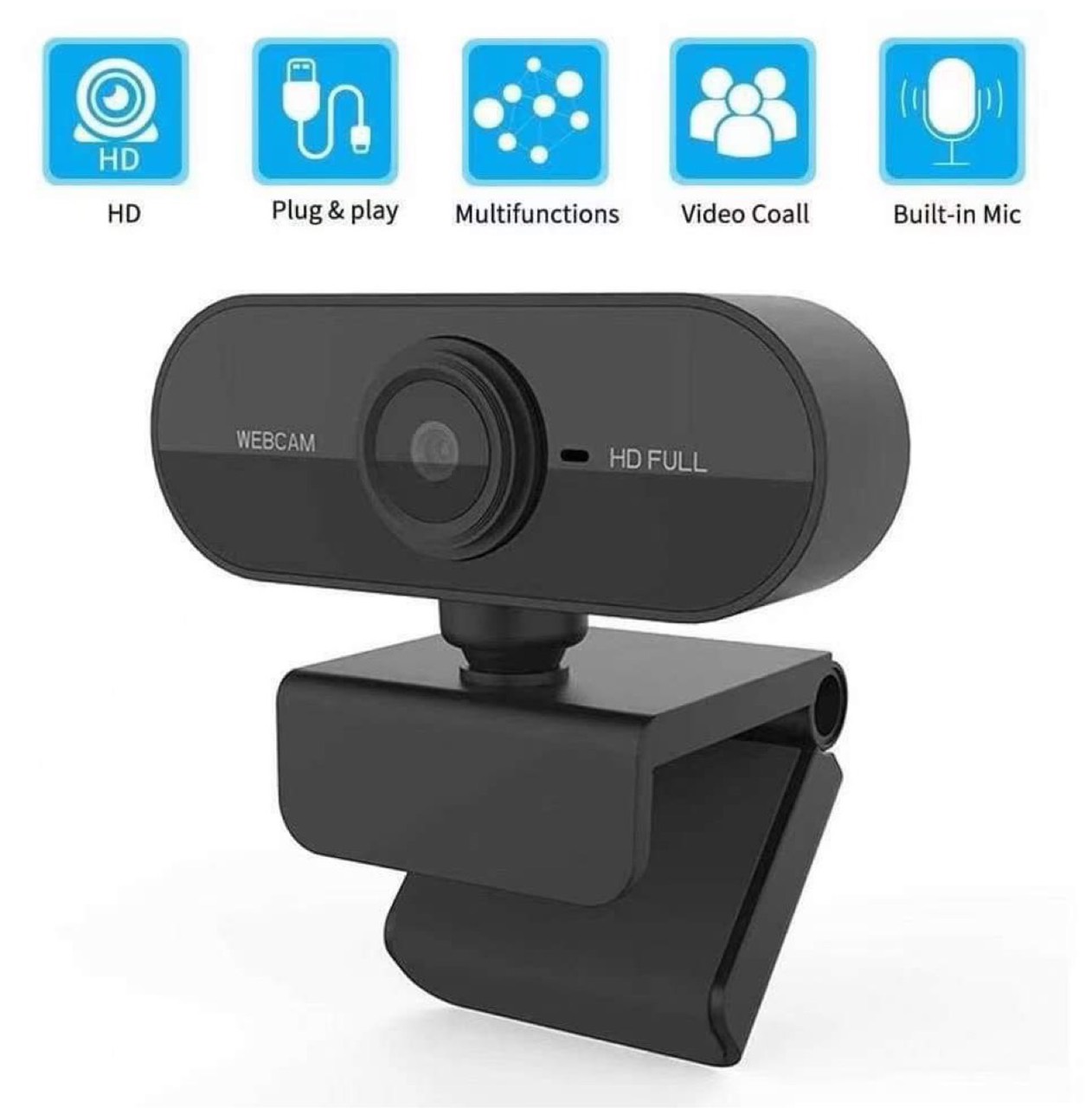 Webcam 1080P Full HD Chuyên dụng cho máy tính