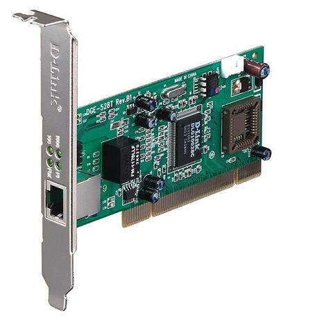 Card Mạng Có Dây PCI Giga DLink DGE-528T