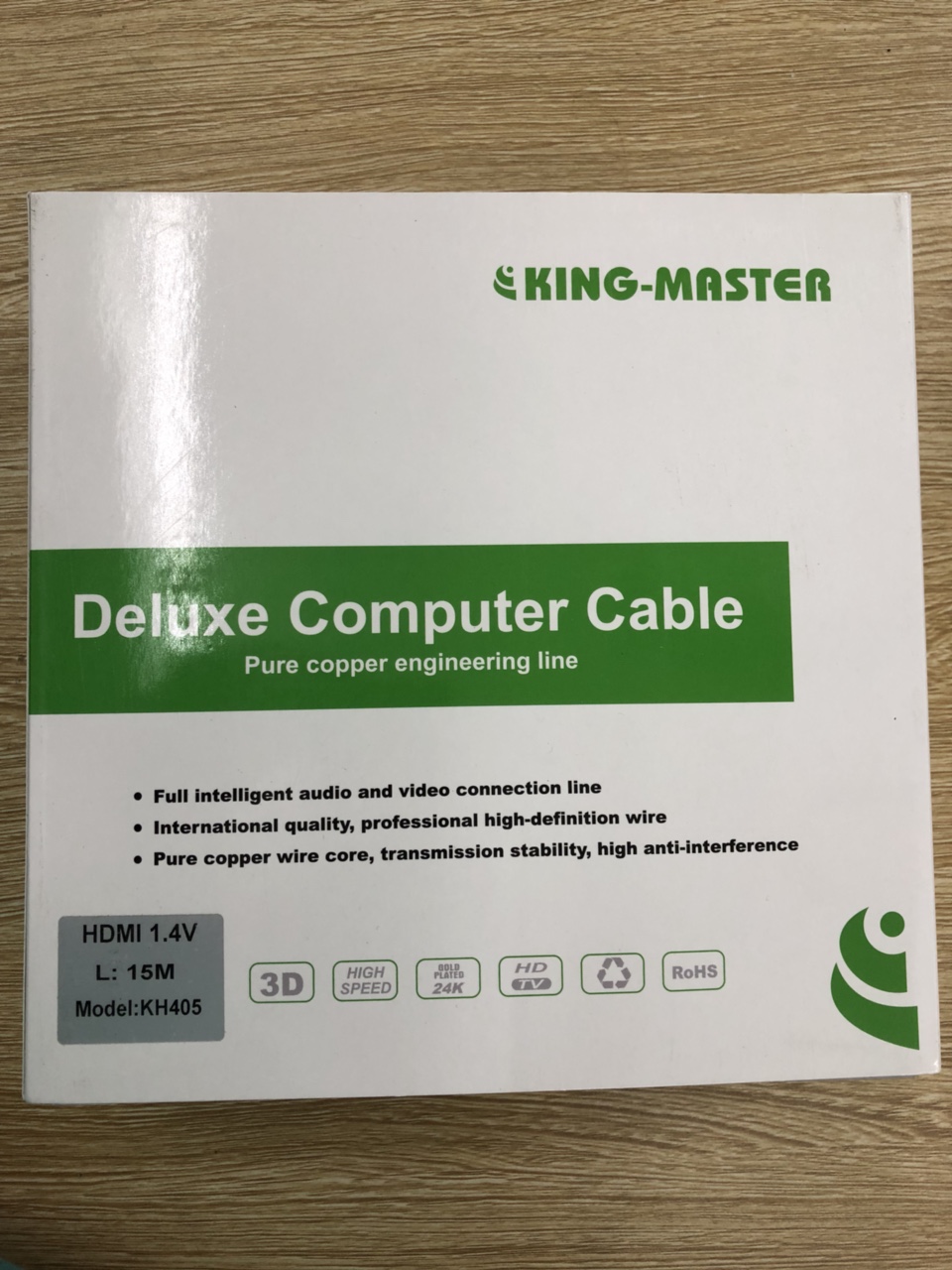 CÁP HDMI 1.4 - 15M KINGMASTER (KH405)