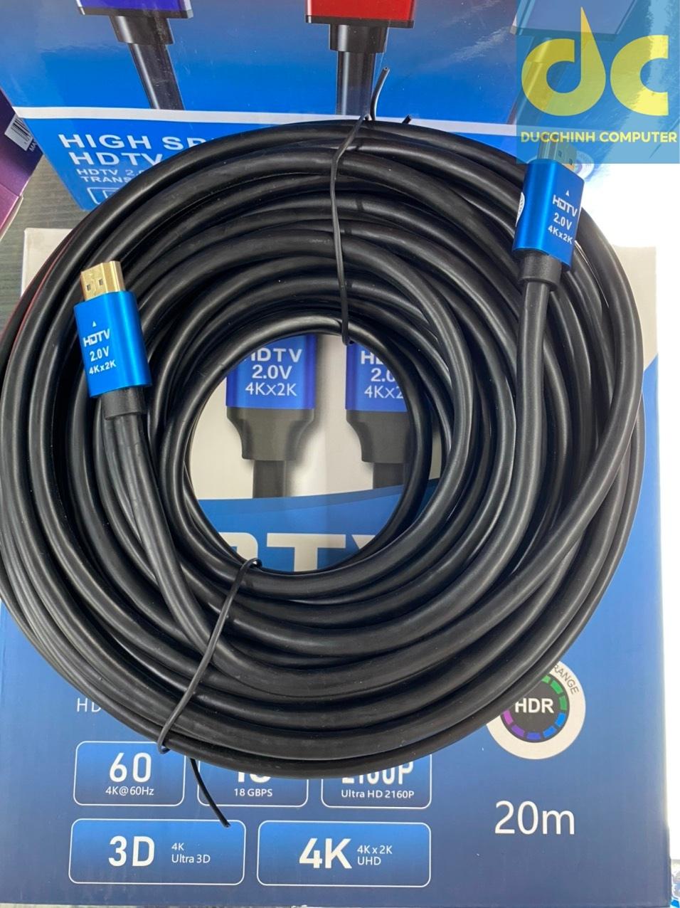 Dây Cáp HDMI 2.0 4K độ dài 20M