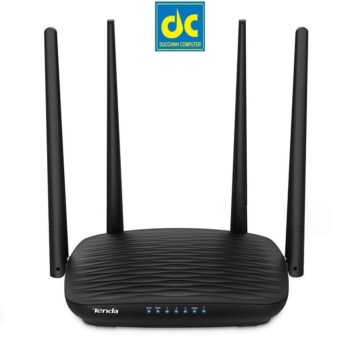 Bộ phát wifi Tenda AC5 chuẩn AC1200Mbps 2 băng tần kép