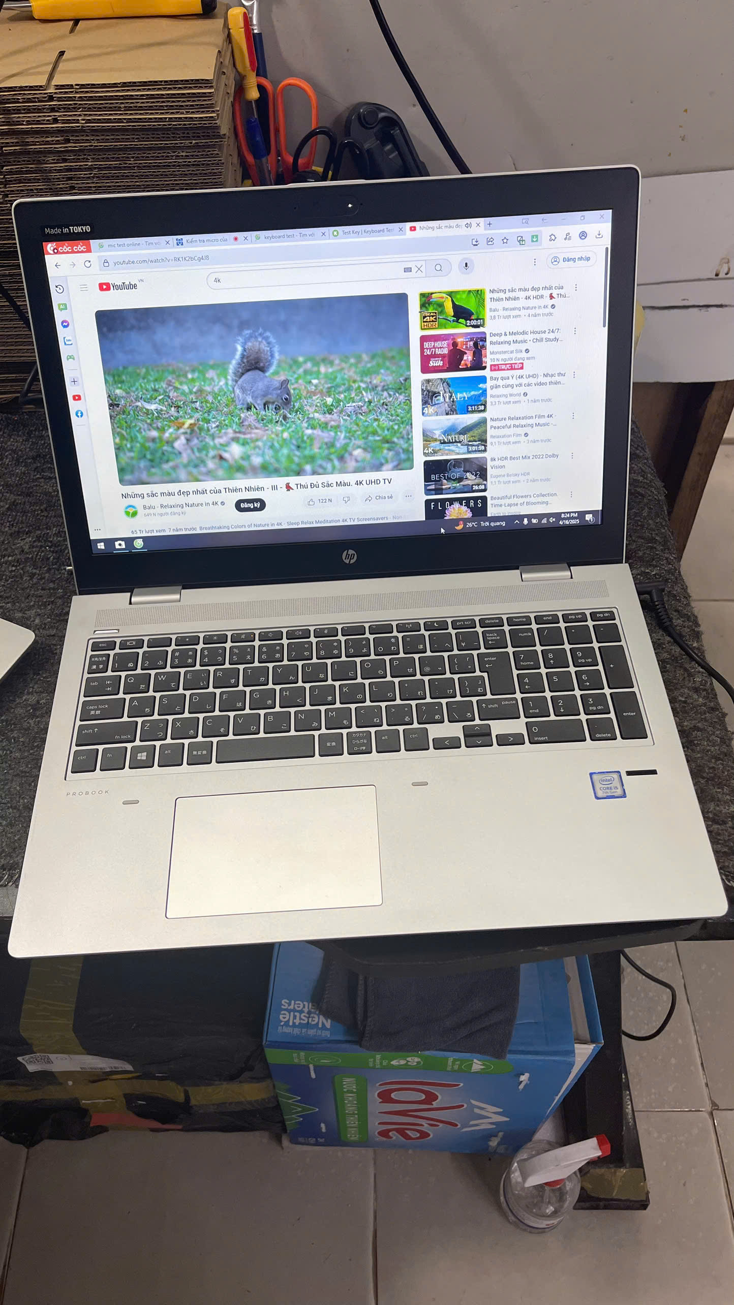 LAPTOP HP PROBOOK 650 G4 /i5-7200U /8Gb /256Gb /15.6″