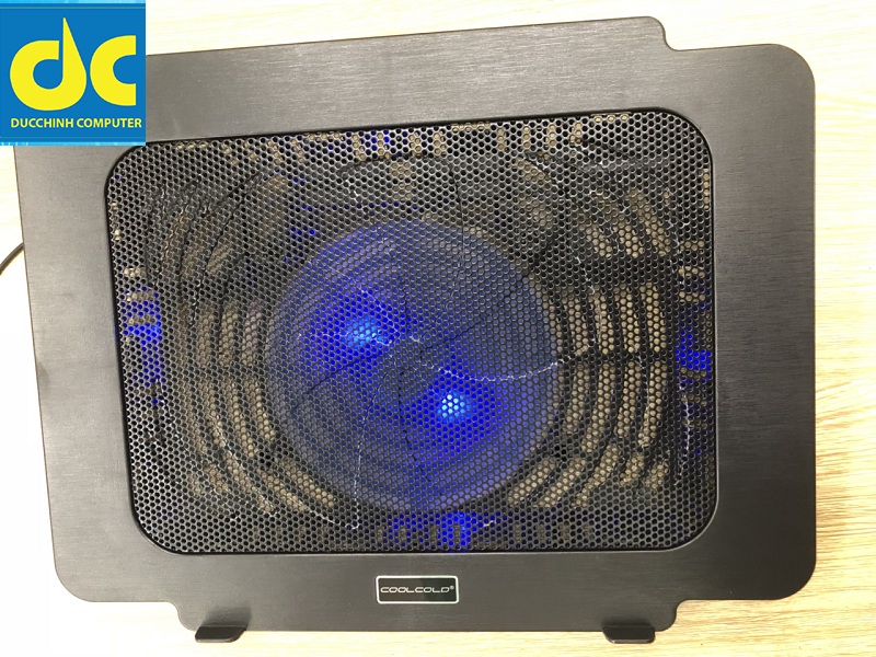 Đế tản nhiệt Coolcold K16 - Đen 1Fan