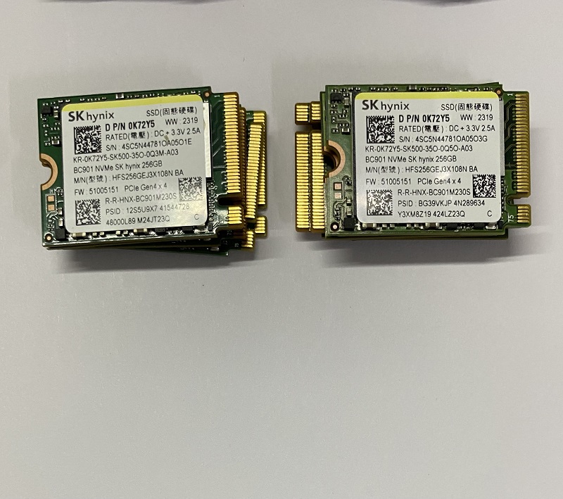 Ổ cứng SSD NVMe 2230 M2-PCIe 256GB SK Hynix kèm khay nối dày 2280