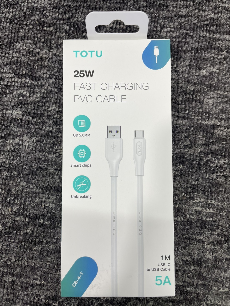 Cáp Sạc Nhanh TOTU CB-4-T USB To Type-C Dài 1M