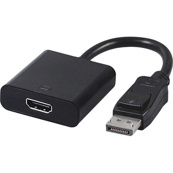 Cáp chuyển đổi Display Port to HDMI Adapter (Đen)